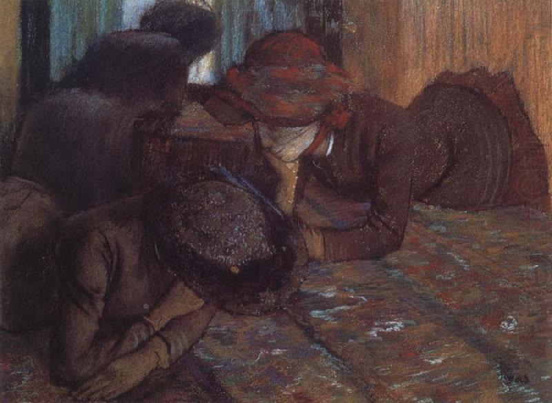 Conversation, Edgar Degas